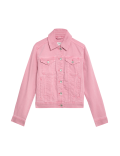 Cotton Rich Denim Jacket with Stretch