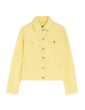Cotton Rich Denim Jacket with Stretch