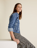 Denim Jacket with Stretch