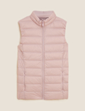Feather & Down Hooded Puffer Gilet