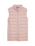Feather & Down Hooded Puffer Gilet