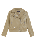 Faux Leather Biker Jacket