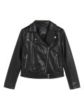 Faux Leather Biker Jacket