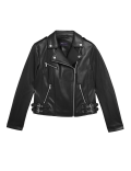 Faux Leather Biker Jacket