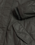 Waxed Stormwear™ Faux Fur Lined Parka Coat