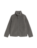 Borg Lightweight Funnel Neck Jacket
