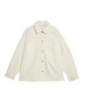 Pure Cotton Denim Relaxed Shacket