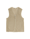 Borg Lightweight Collarless Gilet