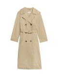 Cotton Rich Longline Trench Coat