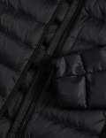Feather & Down Hooded Packaway Relaxed Jacket