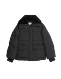 Feather & Down Puffer Jacket