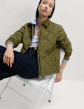 Thermowarmth™ Quilted Collared Jacket