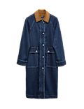 Denim Car Coat