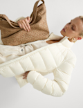 Feather & Down Packaway Puffer Jacket