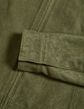 Suedette Harrington Jacket