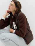 Padded Feather and Down Gilet