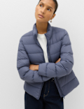Feather & Down Padded Puffer Jacket