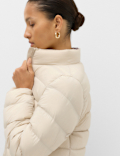 Feather & Down Padded Puffer Jacket