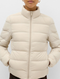 Feather & Down Padded Puffer Jacket