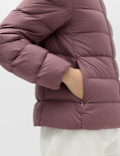 Feather & Down Padded Puffer Jacket