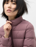 Feather & Down Padded Puffer Jacket