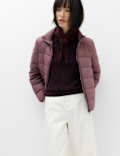 Feather & Down Padded Puffer Jacket