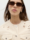 Cutwork Denim Trucker Jacket