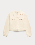 Cutwork Denim Trucker Jacket