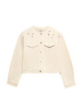 Cutwork Denim Trucker Jacket