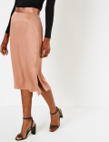 Slip Midi Skirt