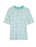 Printed Crew Neck Short Sleeve T-Shirt