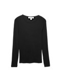 Crew Neck Top with Silk