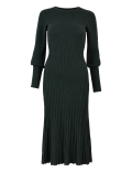 Merino Ribbed Knitted Dress