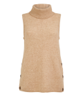 Wool Blend Sleeveless Jumper