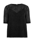 Velvet Devore Shell Top