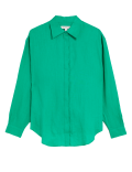 Pure Irish Linen Collared Relaxed Shirt
