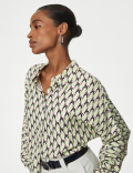 Printed Collared Shirt