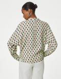 Printed Collared Shirt