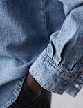 Lyocell Denim Relaxed Shirt