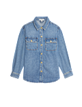 Lyocell Denim Relaxed Shirt