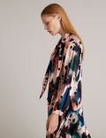 Satin Printed Blouse