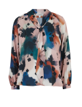 Satin Printed Blouse