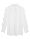 Pure Tencel™ Collared Long Sleeve Shirt