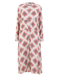 Geometric Print Relaxed Midi Dress