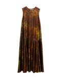 Animal Print Midaxi Column Dress