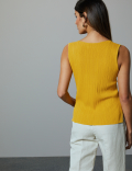 V-Neck Knitted Top