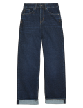 High Waisted Straight Leg Jeans