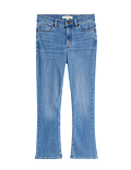 Luxury High Waisted Flared Jeans