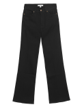 Luxury High Waisted Flared Jeans