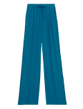 Satin Back Crepe Wide Leg Trousers